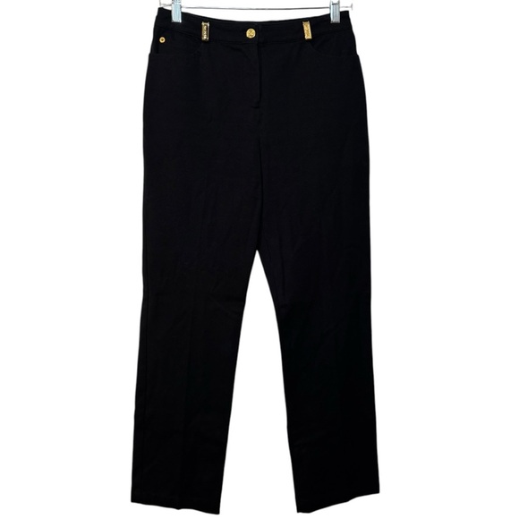 St. John Sport by Marie Gray Black Straight Leg Pants - Picture 1 of 15
